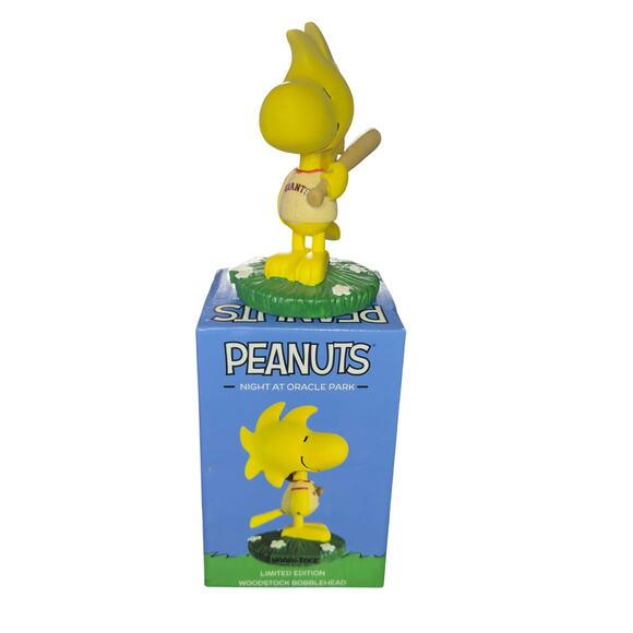 San Francisco SF Giants Woodstock Peanuts Bobblehead Bobble Baseball 2019 - Picture 2 of 8